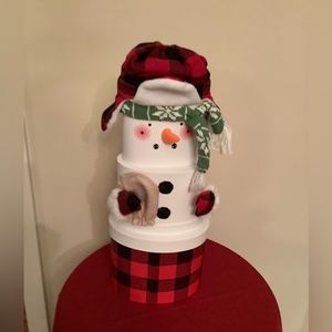 Snowman in a box Decorate or give as a gift, you or the gifted person will love